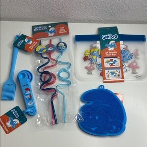Smurfs Kids Kitchen & Snack Set – New